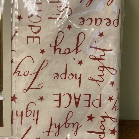 NEW EVERGREEN LANE TWIN CHRISTMAS WORDS SHEETS W/BONUS SHERPA PILLOWCASE - Picture 7 of 7